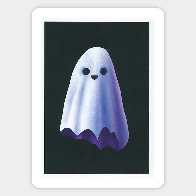 Ghost Sticker by atep